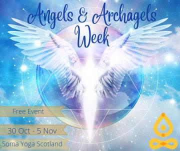 Angels and Archangels week Soma Yoga Scotland 2022